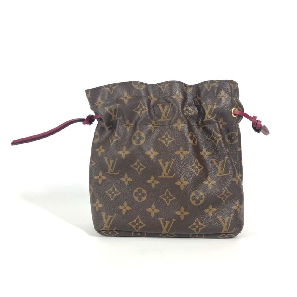 LOUIS VUITTON Authentic Brown Monogram Canvas Noe Pouch - Picture 2 of 11